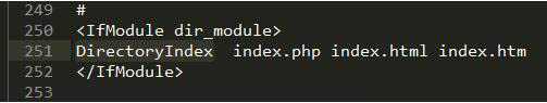 phpstudy 中使index.php文件优先于index.html