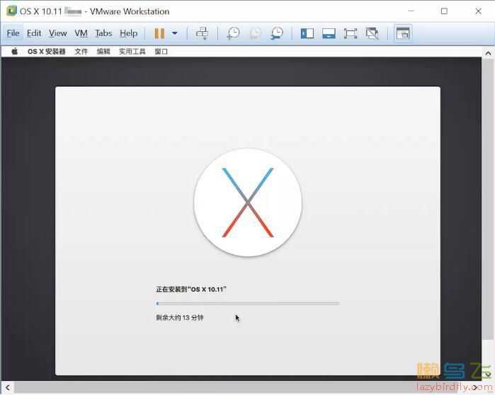windows VM12虚拟机安装苹果系统(Mac OX 10.11)